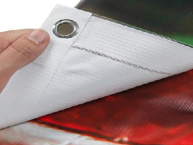 峨眉山喷绘和刀刮布的工艺区别。